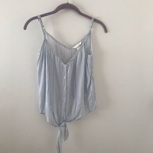 H&M Tie Front Cami